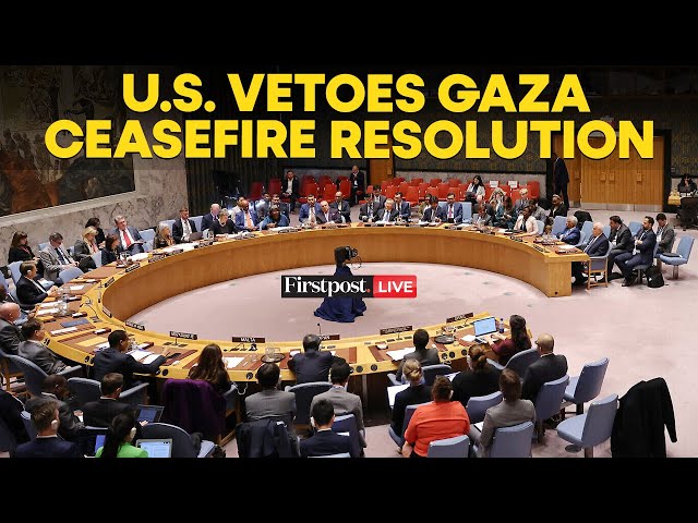 Israel Gaza War LIVE: UN Security Council Members Denounce US Veto of Gaza Ceasefire Resolution