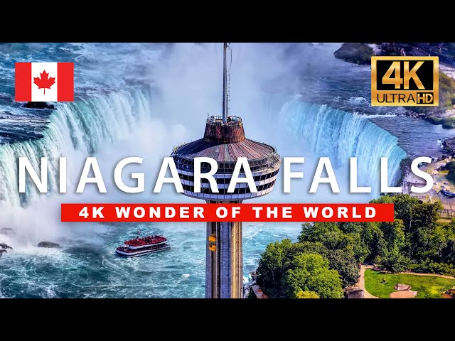 🇨🇦 Niagara Falls Wonder of the World Walking Tour - Canada | 4K HDR - 60fps