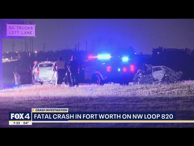 5 killed in wrong-way crash in Fort Worth