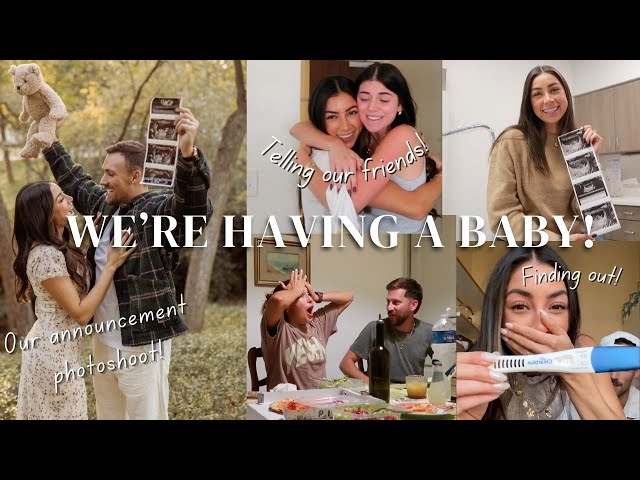 I'M PREGNANT!!! First Doctors Appointment, Telling Our Friends, & MORE! Pregnancy Diaries Vlog #1