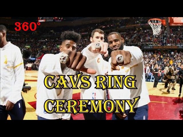 Cavaliers Ring Ceremony in 360°