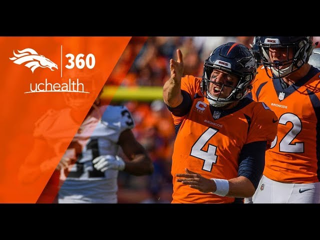 Broncos 360: Week 2 vs. Oakland Raiders | NFL 2018