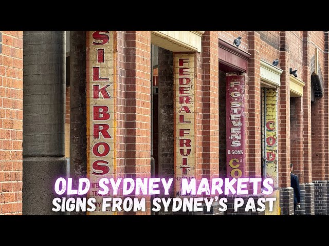 Abandoned Oz - Old Sydney Markets - Signs from Sydney’s Past