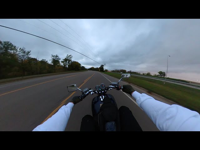 360° VR Motorcycle Ride ⋆ Honda Super Magna 1987