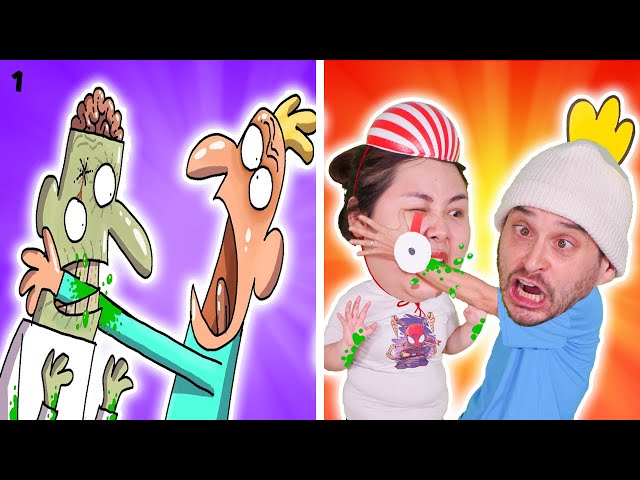 Zombie Come To Real Life | Frame Order's Best Halloween Compilation - Cartoon Box | Woa Parody