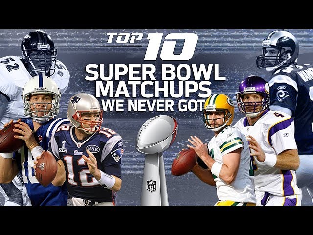 Top 10 Dream Super Bowl Matchups We Never Got | NFL Highlights