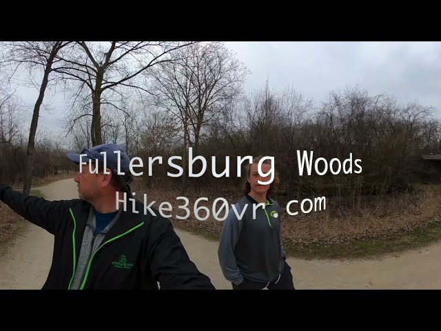 Fullersburg Woods, IL - Infrastructure Highlights (Hike 360° VR Video)