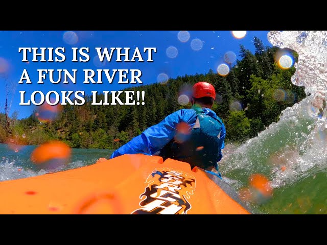 River Kayaking California Style!  |  Kayaking one of California's top whitewater rivers