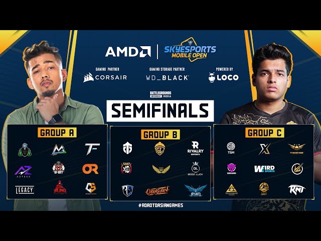 AMD Skyesports Mobile Open Powered By Loco | Semi Finals BGMI Day 2 | ft. Soul, GODLIKE, XSPARK