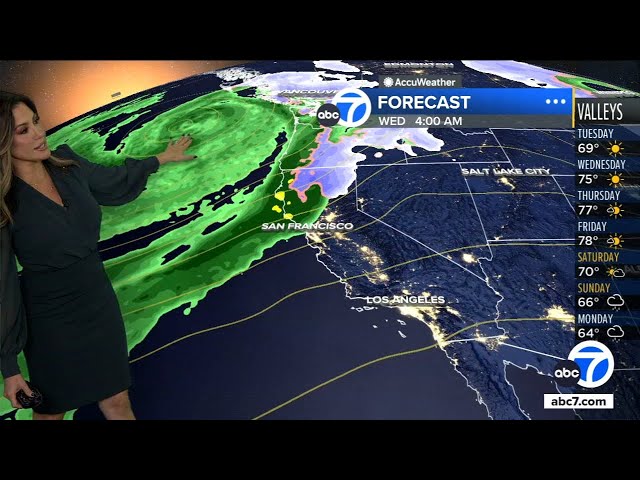 'Bomb cyclone' threatens Northern California and Pacific Northwest