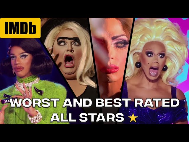 Drag Race's LOWEST and HIGHEST RATED Episode of Each All Stars Season