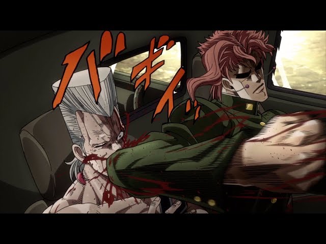 ジョジョ: Polnareff and Kakyoin vs. J. Geil (1) 『HD』