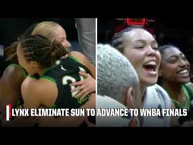 WNBA FINALS ARE SET 🔥 Minnesota Lynx ELIMINATE Connecticut Sun to ADVANCE 📈 | WNBA on ESPN