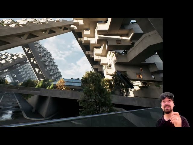 Let's look at Habitat 67 (Hillside) in VR!