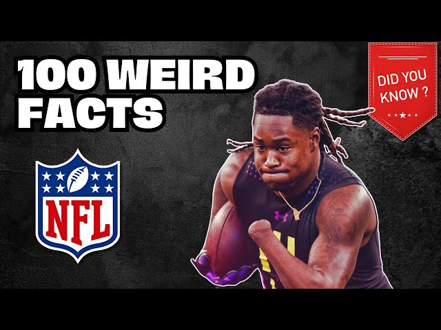 100 RANDOM FACTS ABOUT THE NFL 🤯