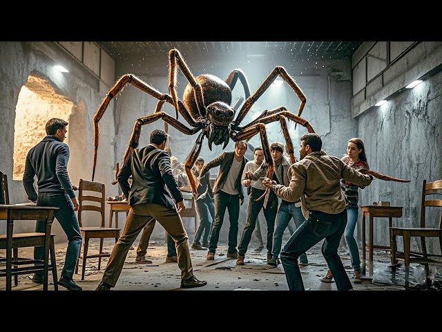 人类与怪物的决战，不幸被巨型蜘蛛包围！【狂暴魔蛛 Crazy Spider】|驚悚 災難 |【電影派對】