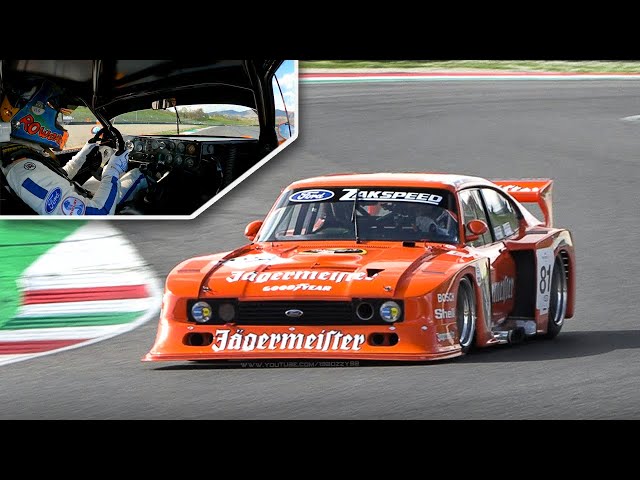 Ford Zakspeed Capri Turbo Gr. 5 OnBoard Laps at Mugello Circuit!