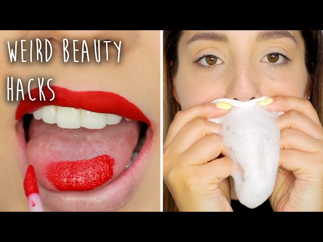 Weird Beauty Hacks That You Should Try