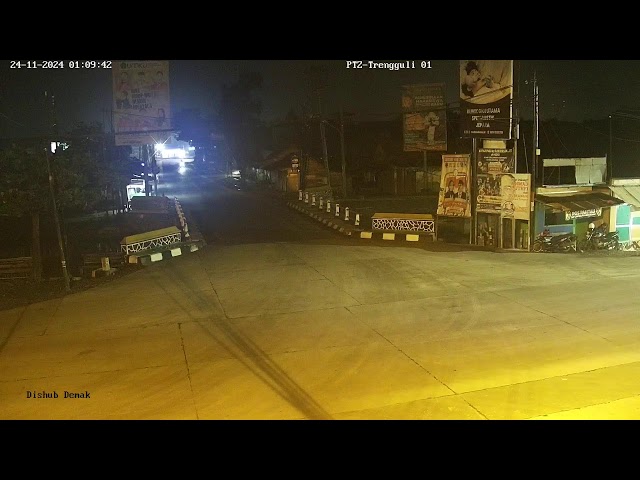 🔴[LIVE CCTV] TRAFFIC LIGHT PERSIMPANGAN TRENGGULI DEMAK [00] by DISHUB KAB. DEMAK