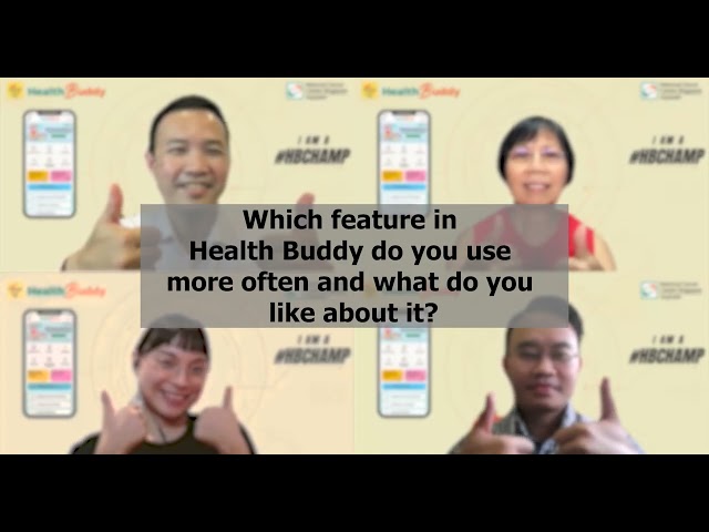 Interview with NCCS' Health Buddy Champions