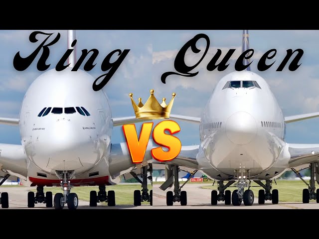 Boeing 747 vs Airbus A380 - WHICH IS LOUDEST?