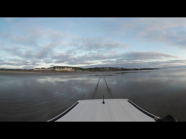 Rossnowlagh Beach Drive 360 VR Spin