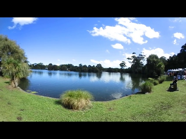 Western Springs Lake, host of the 2018 Pasifika Festival in Auckland, New Zealand