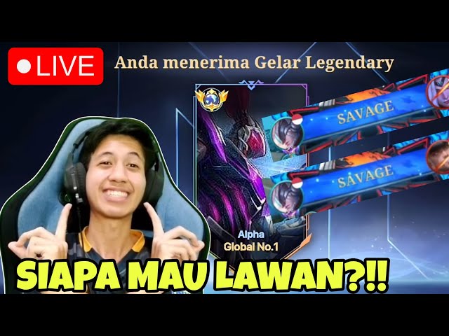 KING ALPHA BERBURU SAVAGE BERSAMA EX PRO PLAYER DAN TOP GLOBAL!!