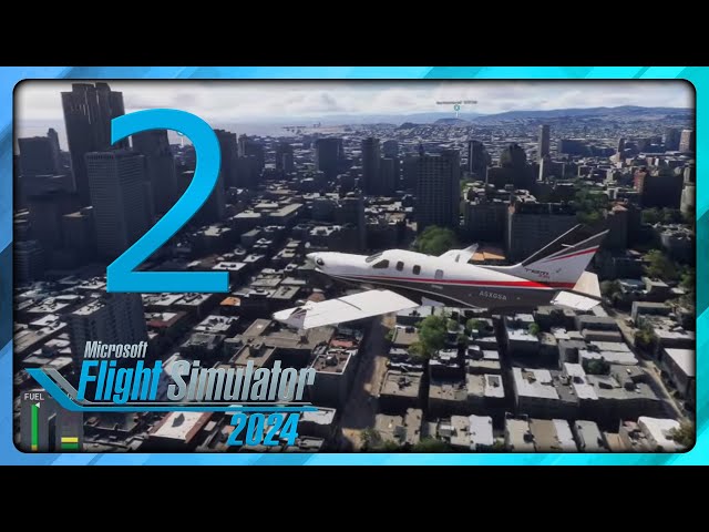 Grand Canyon Flyover, San Francisco & Universal Florida! Part 2: Microsoft Flight Sim 2024 on PC