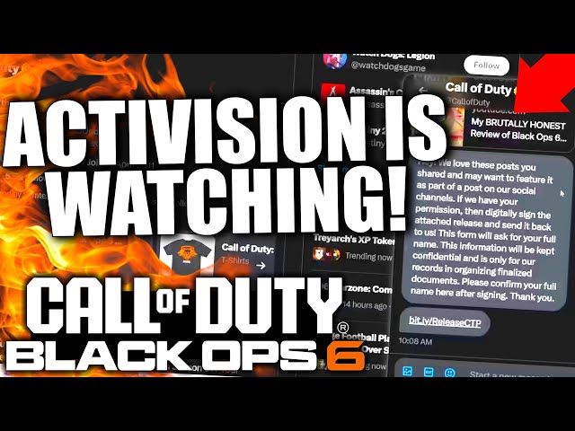 So Activision Reached Out To Me... (They Watched My Reviews)