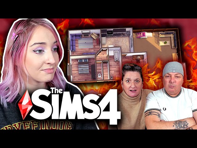 My parents force me to build in The Sims 4 (and judge me whilst doing it)