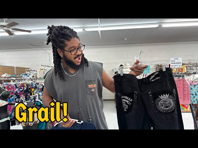 I Found CRAZY VINTAGE Clothes At These THRIFT Stores & YARD SALES