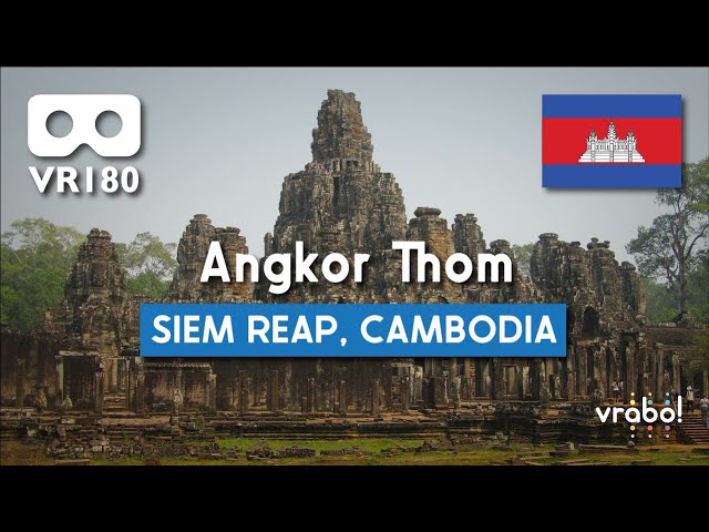 [VR180/5K] Angkor Thom (Angkor Ruins, Siem Reap Province, Cambodia)