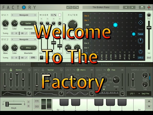 Factory Synth by Sugar Bytes - Programming Guide & Demo for the iPad