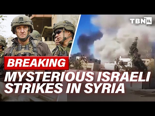 BREAKING: Israel Airstrikes Target Syria; Hezbollah Chief THREATENS Tel Aviv | TBN Israel