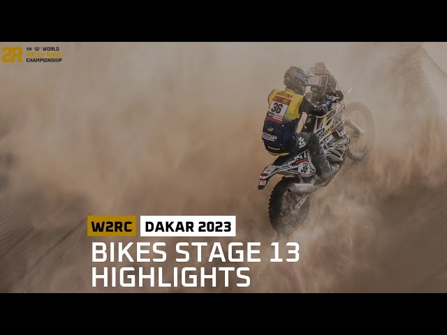 Bikes Top moments - Stage 13 - #Dakar2023 - #W2RC