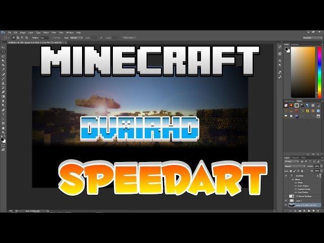 Youtube Banner Speedart DvairHD