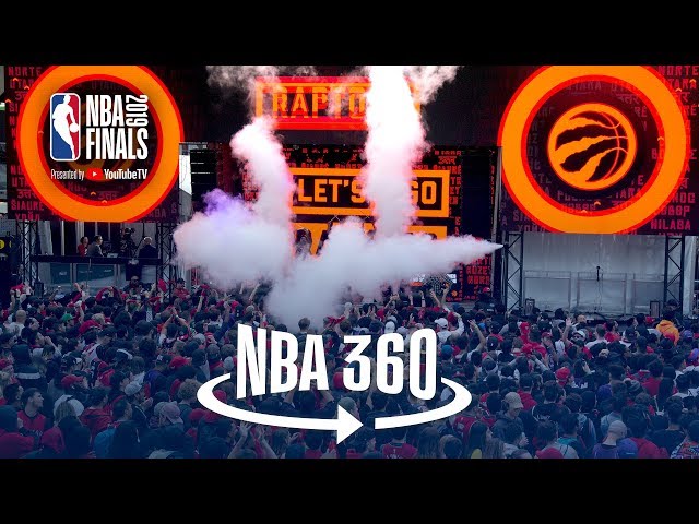 NBA 360 | Raptors Win Game 1, Toronto Celebrates