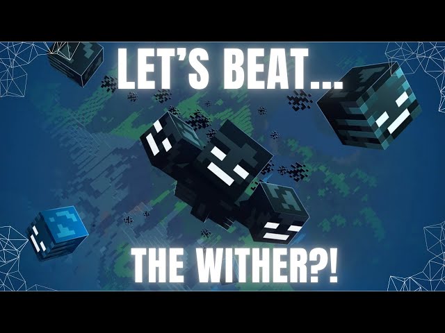 Beating the Wither on my REALM?!