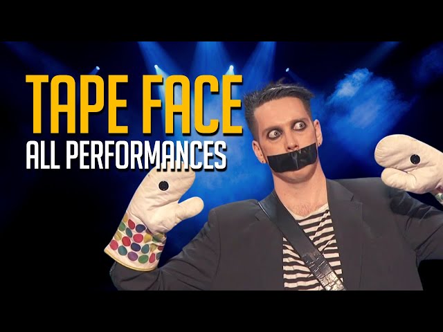 Tape Face All Performances On America's Got Talent and Champions!