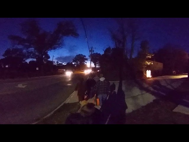 Trick or Treating Halloween 360 Degree Video 2017