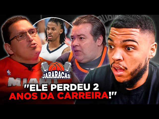 JA MORANT, O PISTOLEIRO QUE TODO MUNDO PARA PRA VER! | REACT DO JOTA