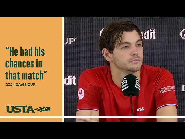 Taylor Fritz Press Conference | 2024 Davis Cup