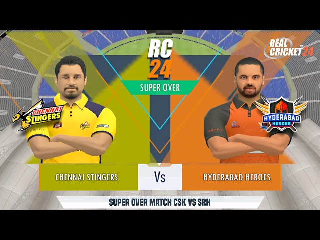 Real Cricket 24 First Super Over 🔥🔥