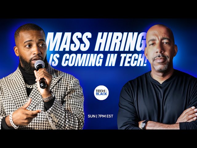 Mass Hiring Is Coming In Tech!