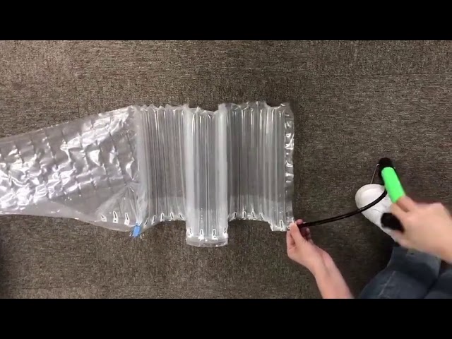 How to Inflate Air Cushion Bubble Wrap