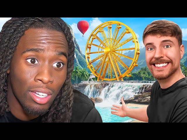 Kai Cenat Reacts to MrBeast $1 vs $250,000,000 Private Island!