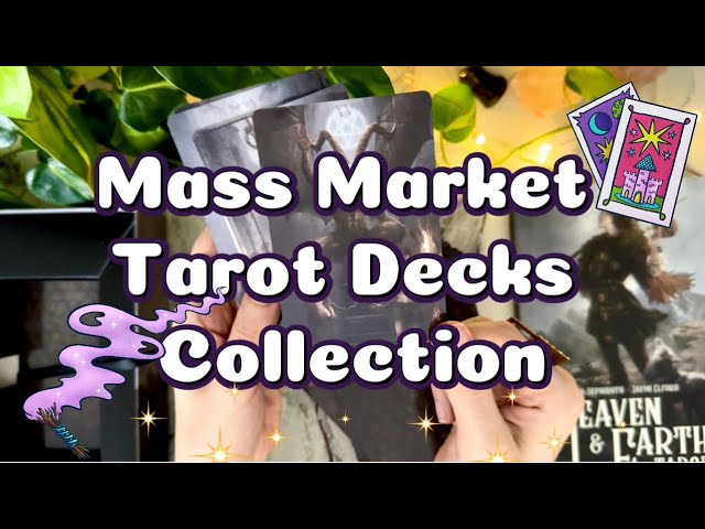 My Mass Market Tarot Decks Collection 2024🐾