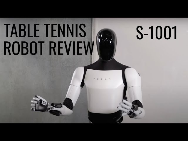 S-1001 Table Tennis Robot Review: Elevate Your Game with Precision Training!