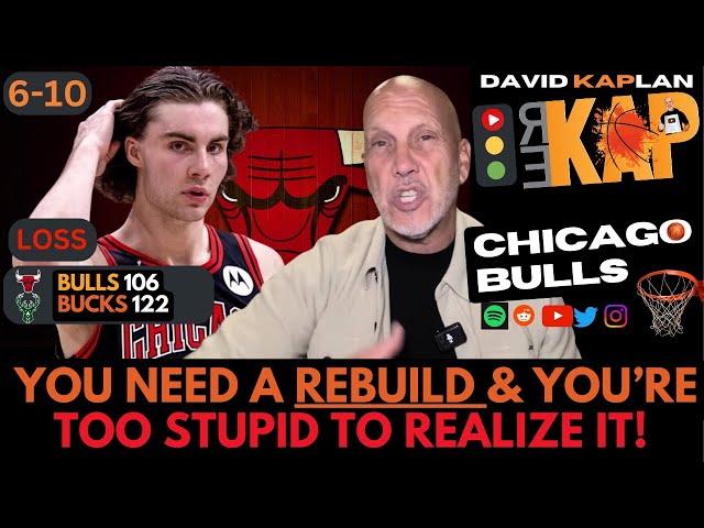 REKAP: 🏀 Bulls 122-106 loss to Bucks. ‘You need a rebuild & you’re too stupid to realize it!’